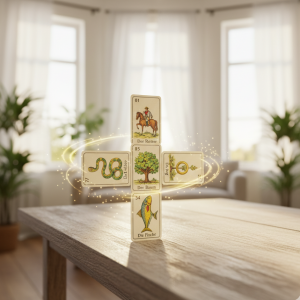 Lenormand Großes Kreuz: Deine umfassende Lebens-Analyse